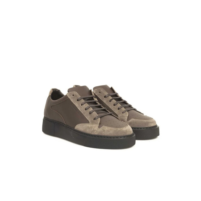 Cerruti 1881 Leren sneakers voor mannen Cerruti 1881 Beige Leren Sneakers voor Mannen large