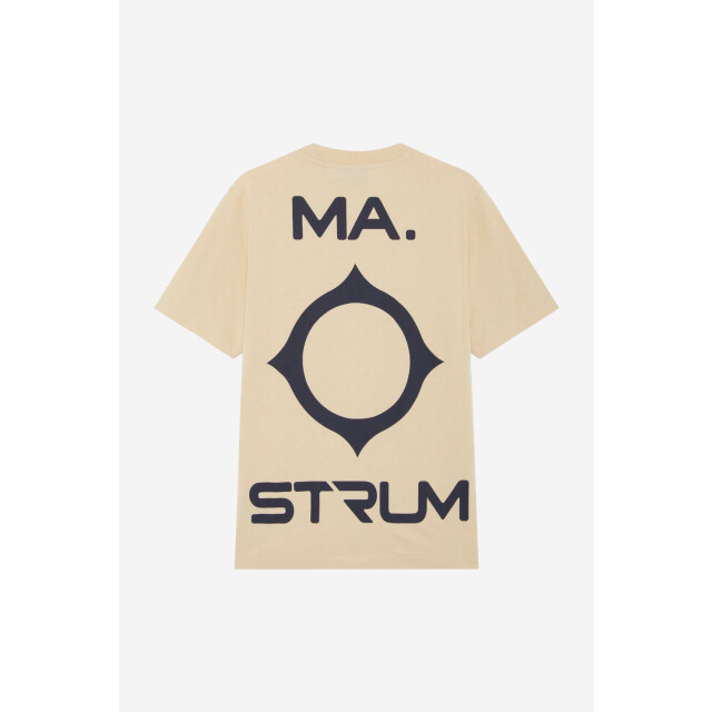 Ma.strum Oversized back logo print tee 100.01.0024 large