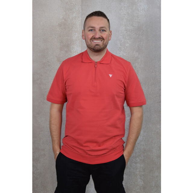 Purewhite Polo 1/3 zipper 110.91.0015 large