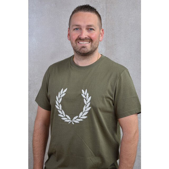 Fred Perry Cross stitch t-shirt 100.40.0499 large