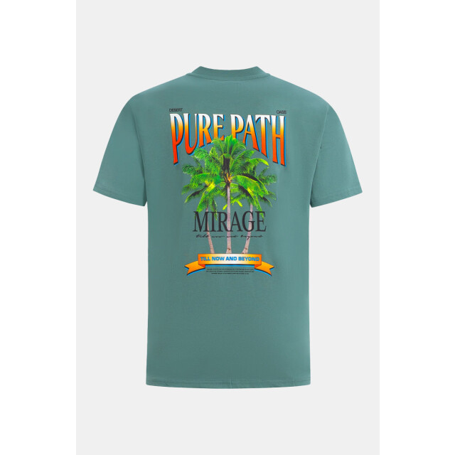Purewhite T-shirt with front and back print 100.40.0578 large