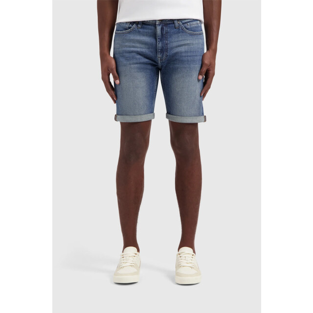 Purewhite Regular fit denim short the miles 151.30.0161 large