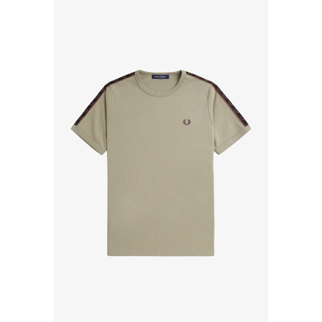 Fred Perry Contrast tape ringer t-shirt 100.40.0573 large