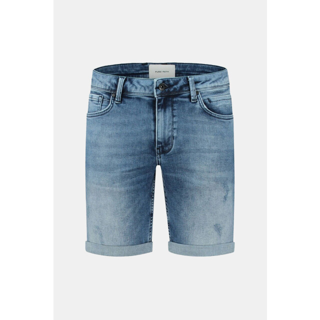 Purewhite Slim fit denim short the steve 151.30.0128 large