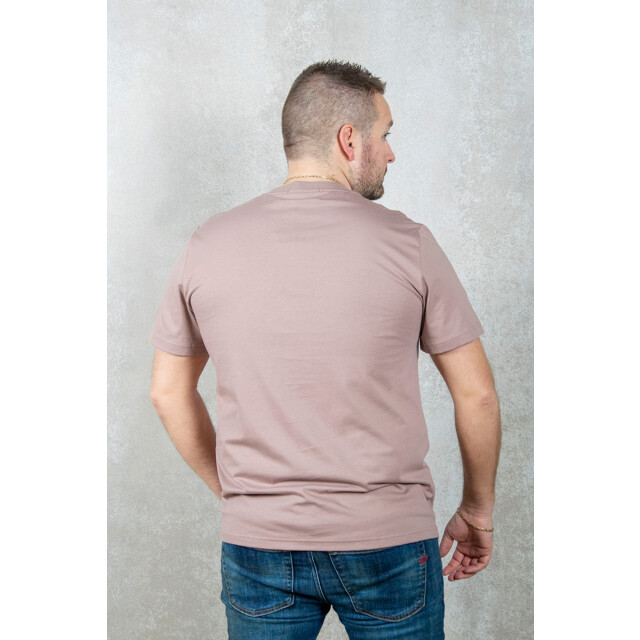 Fred Perry Flocked laurel wreath gra tee 100.90.0111 large