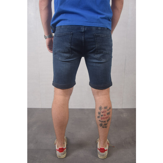Purewhite Regular fit denim short the miles 151.30.0159 large
