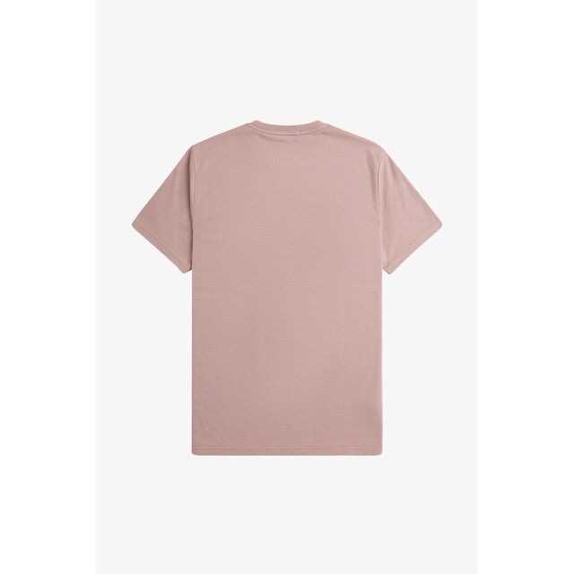 Fred Perry Flocked laurel wreath gra tee 100.90.0111 large