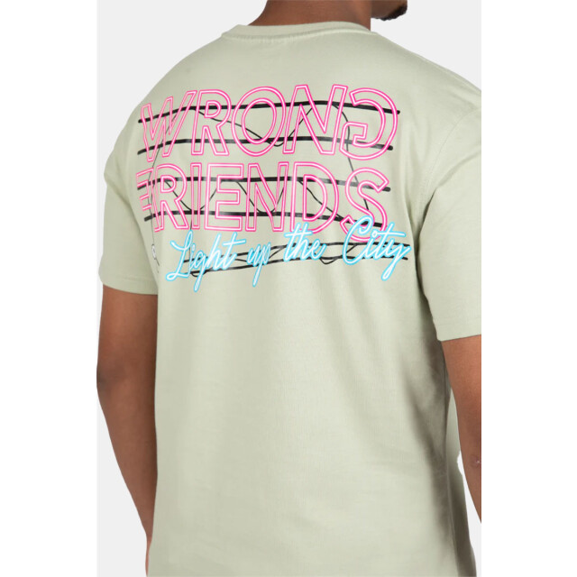 Wrong Friends Light up the city t-shirt 100.40.0639 large