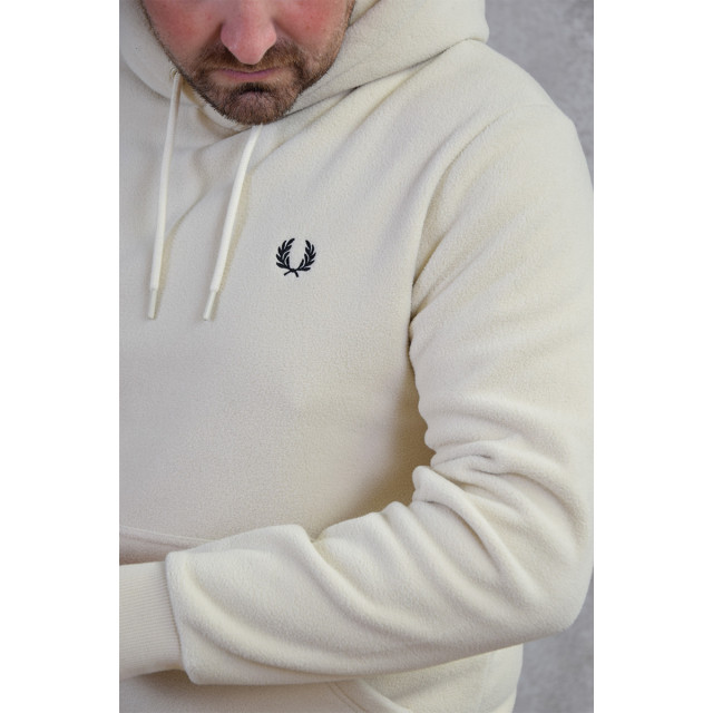 Fred Perry Polar fleece hooded sweatshirt 131.81.0027 large