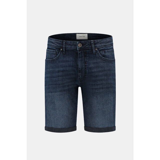 Purewhite Regular fit denim short the miles 151.30.0159 large