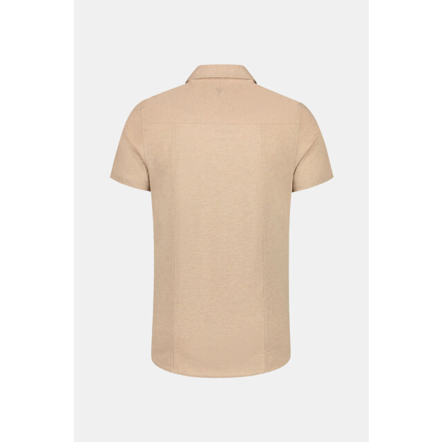 Purewhite Pique shortsleeve button up shirt 121.81.0005 large