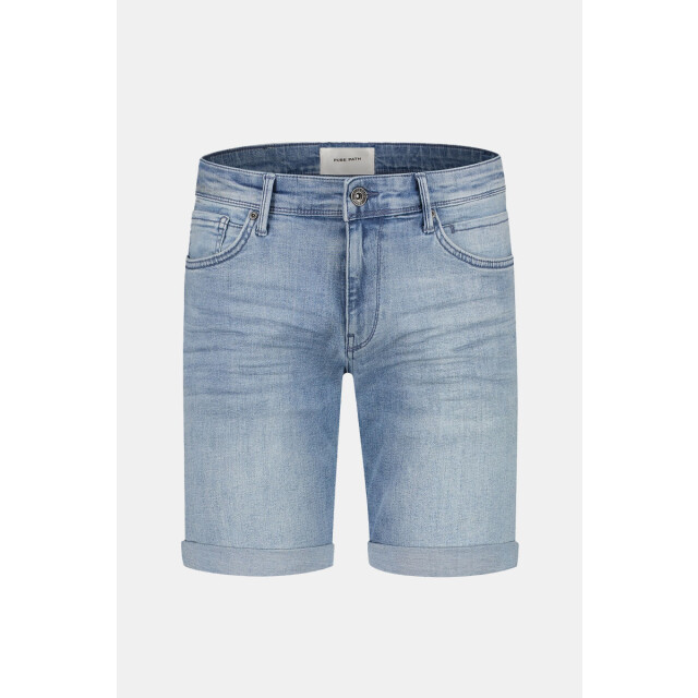 Purewhite Slim fit denim short the steve 151.30.0126 large