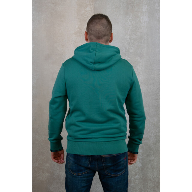 Fred Perry Tipped hooded sweatshirt 131.41.0010 large