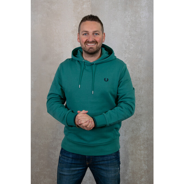 Fred Perry Tipped hooded sweatshirt 131.41.0010 large