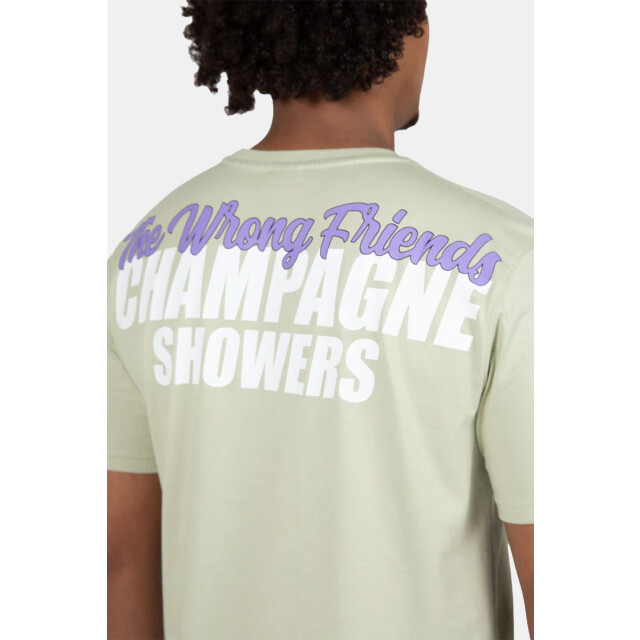 Wrong Friends Champagne showers t-shirt 100.40.0640 large