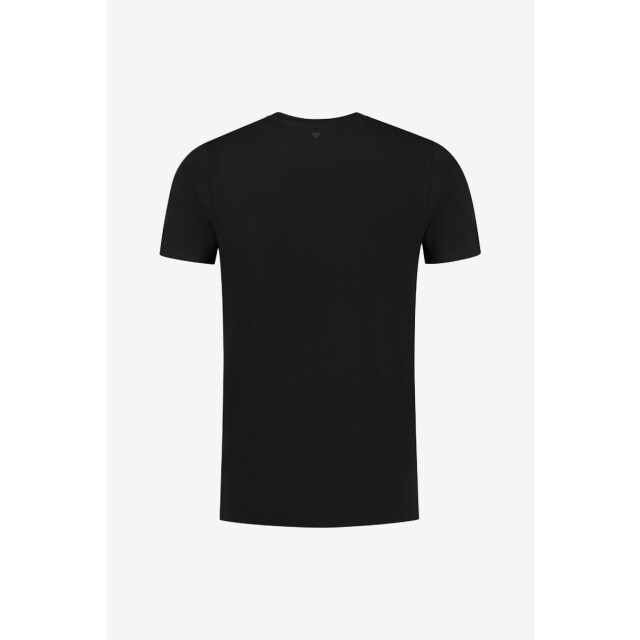 Purewhite T-shirt with front print 100.10.1027 large