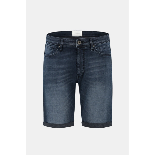 Purewhite Regular fit denim short the miles 151.20.0051 large