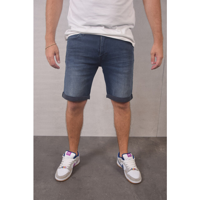 Purewhite Regular fit denim short the miles 151.20.0051 large