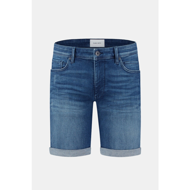 Purewhite Slim fit denim short the steve 151.30.0127 large