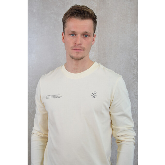 Purewhite Longsleeve shirt 102.01.0002 large