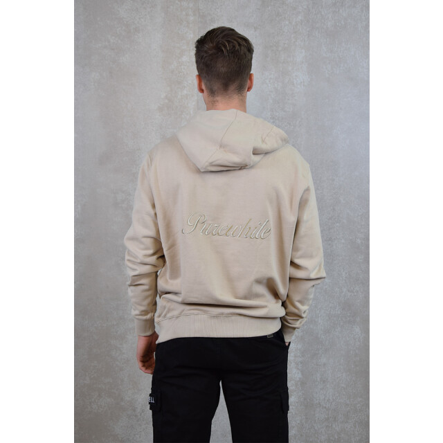 Purewhite Relaxe fit hoody embro 131.81.0074 large