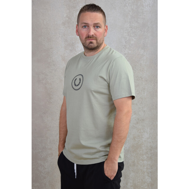 Fred Perry Circle branding t-shirt 100.40.0504 large