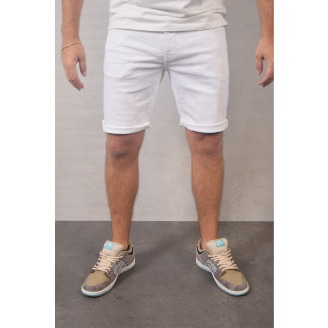 Purewhite Slim fit denim short the steve 151.00.0008 large