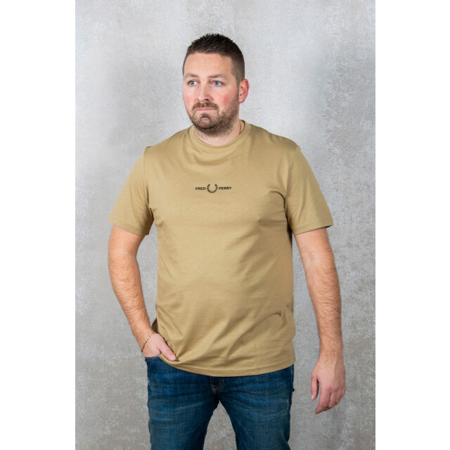 Fred Perry Embroidered t-shirt 100.81.0112 large