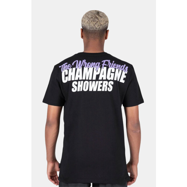 Wrong Friends Champagne showers t-shirt 100.10.1207 large