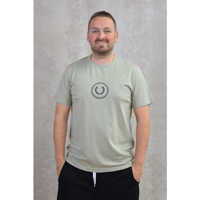 Fred Perry Circle branding t-shirt 100.40.0504 large
