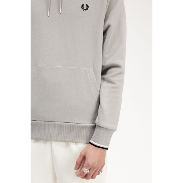 Fred Perry Tipped hooded sweatshirt 131.20.0112 large