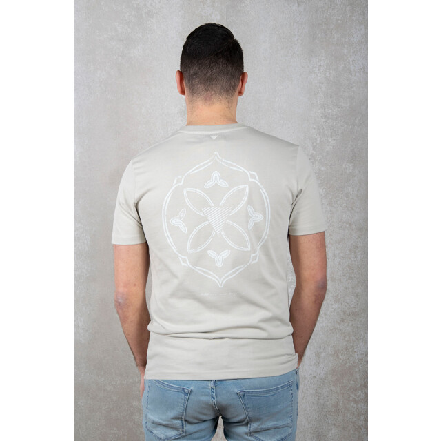 Purewhite T-shirt with front and back print 100.81.0120 large
