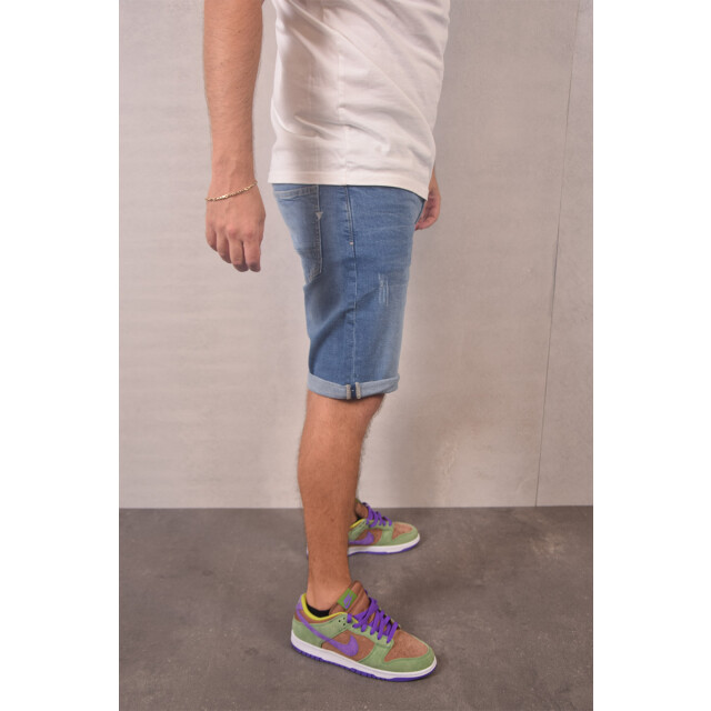 Purewhite Regular fit denim short the miles 151.30.0160 large