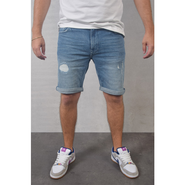 Purewhite Regular fit denim short the miles 151.30.0158 large