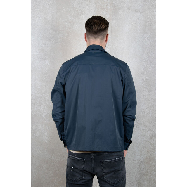 Purewhite Shirt with front zipper and chest pockets 123.30.0011 large