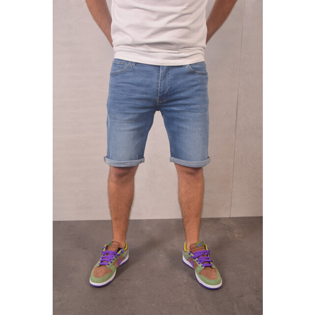 Purewhite Regular fit denim short the miles 151.30.0160 large