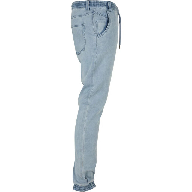 Urban Classics Heren gebreide denim joggingbroek UTTN823_lighterwashed large