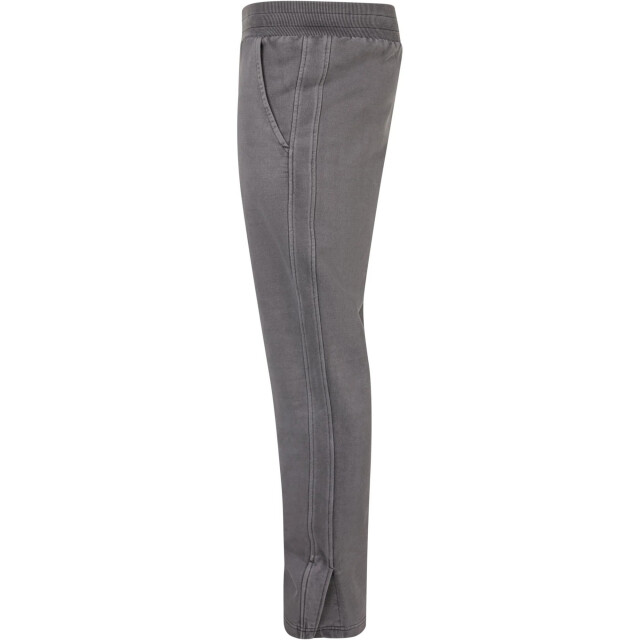 Urban Classics Heren garment dyed zijsplitten joggingbroek UTTN527_darkshadow large