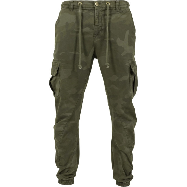 Urban Classics Heren camo cargo joggingbroek UTTN431_olivecamo large