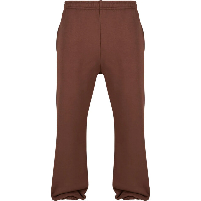 Urban Classics Effen heren fluffy joggingbroek UTTN1699_chocolatebrown large