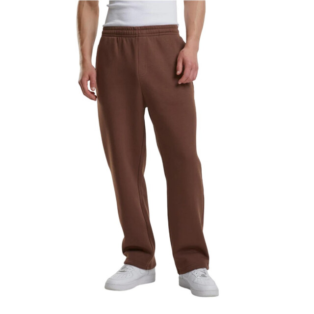 Urban Classics Heren fluffy joggingbroek UTTN1669_chocolatebrown large