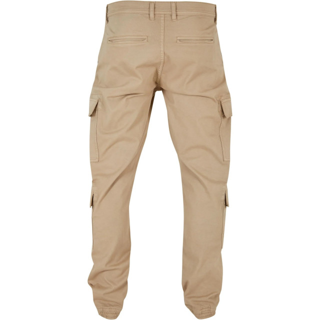 Urban Classics Heren twill cargo joggingbroek met dubbele zakken UTTN1290_warmsand large