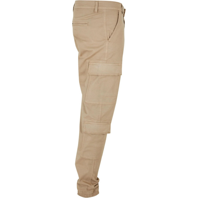 Urban Classics Heren twill cargo joggingbroek met dubbele zakken UTTN1290_warmsand large