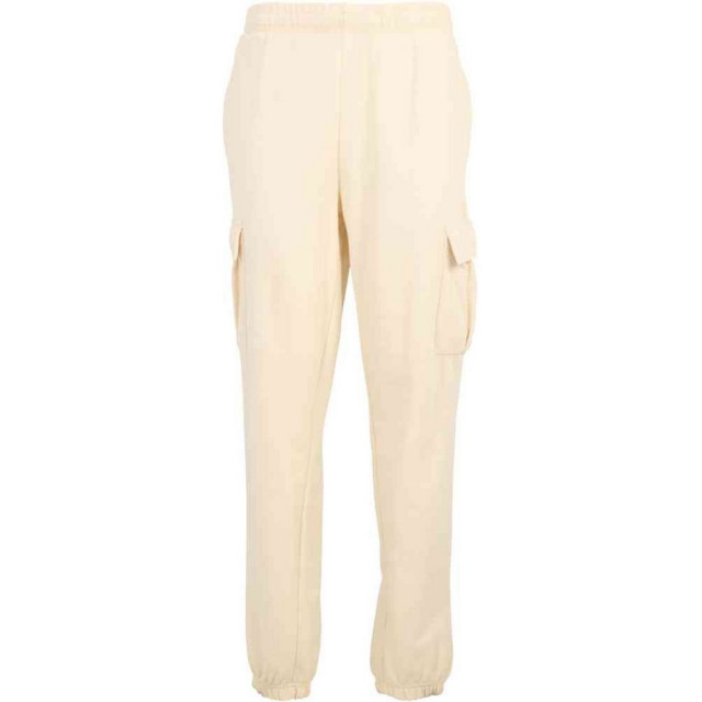 Urban Classics Heren badstof wijde cargo broek UTTN1124_whitesand large