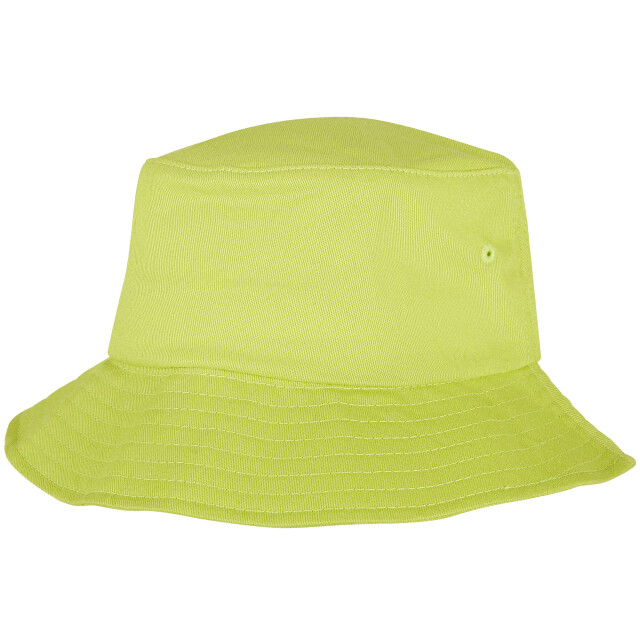 Flexfit Katoenen keperstof emmerhoed UTTN1149_greenglow large