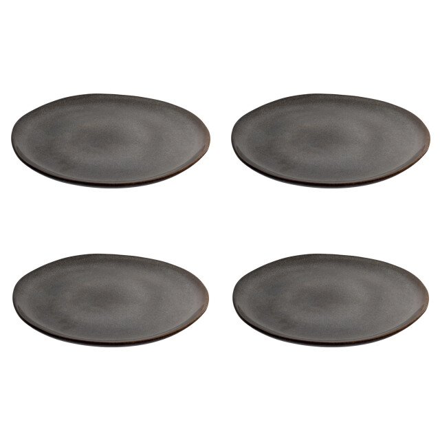 QUVIO Dinerborden selma keramiek - diameter 27cm set van 4 2974840 large