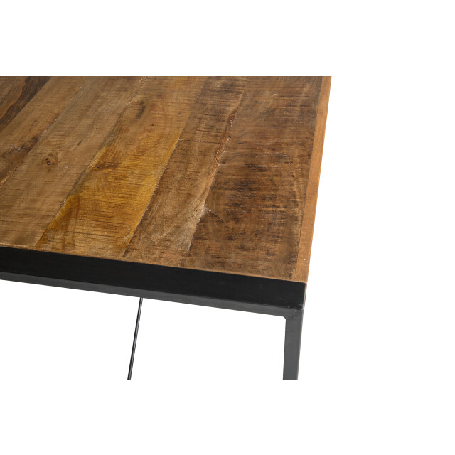 Livingfurn eetkamertafel nairobi u-pot mango hout 140x80 cm - 2059046 large
