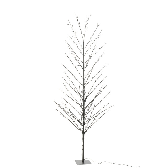 J-Line kerstboom kaal+ led metaal 90x90x200cm 3008716 large