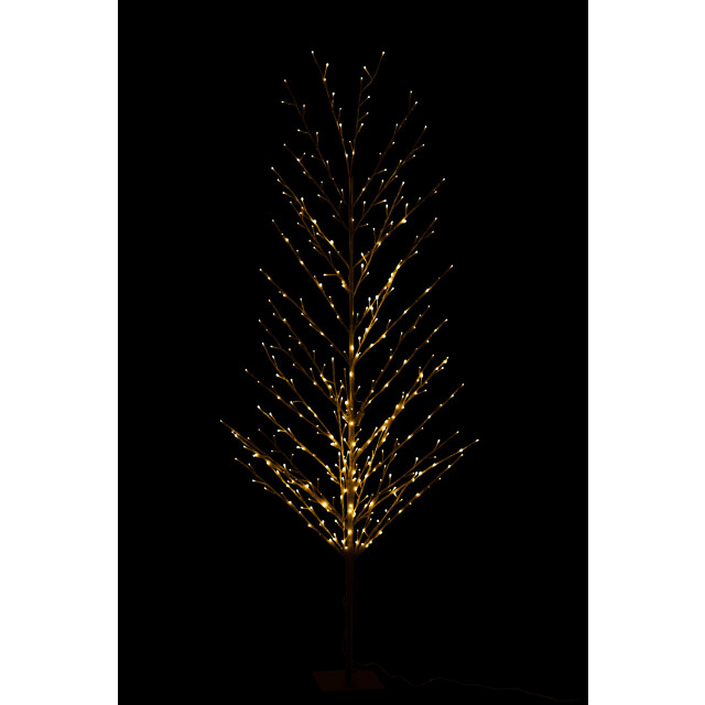 J-Line kerstboom kaal+ led metaal 90x90x200cm 3008716 large