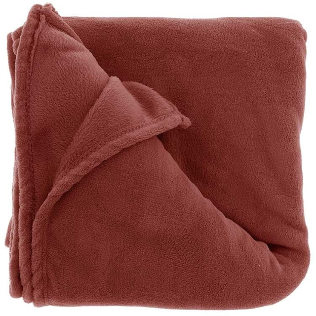 Unique Living plaid claudi marsala -130x160cm 2995074 large